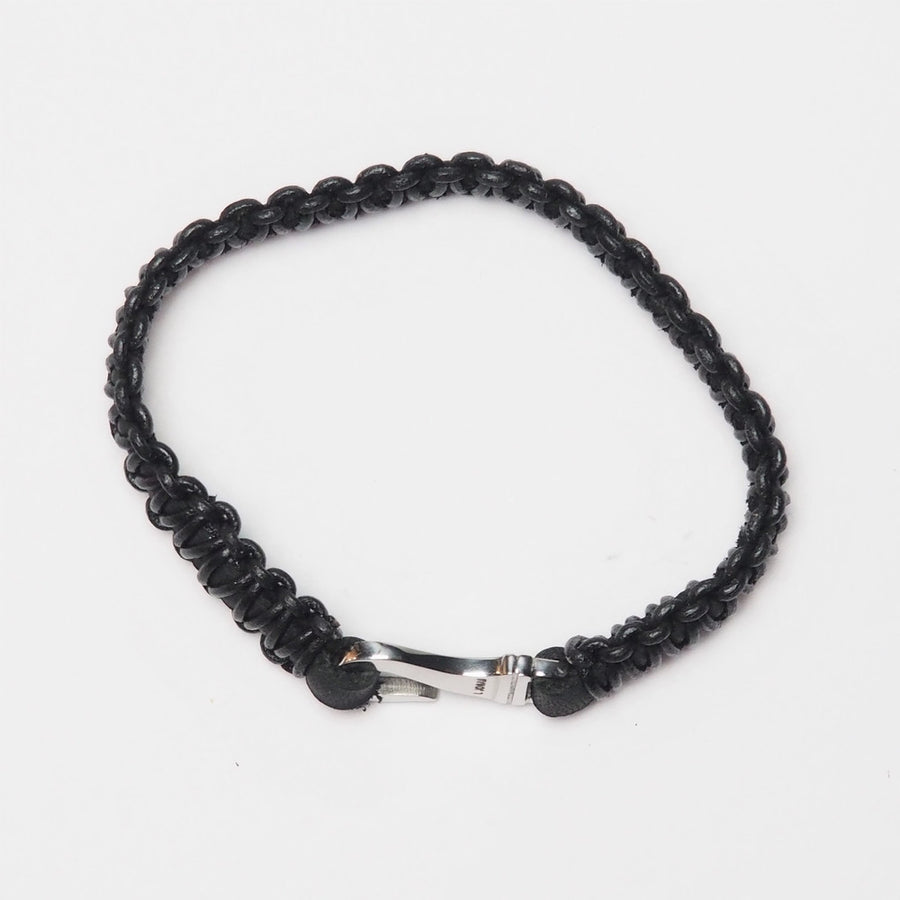 Jonas Studio Leather Cord Macrame Bracelet - M.W. Reynolds