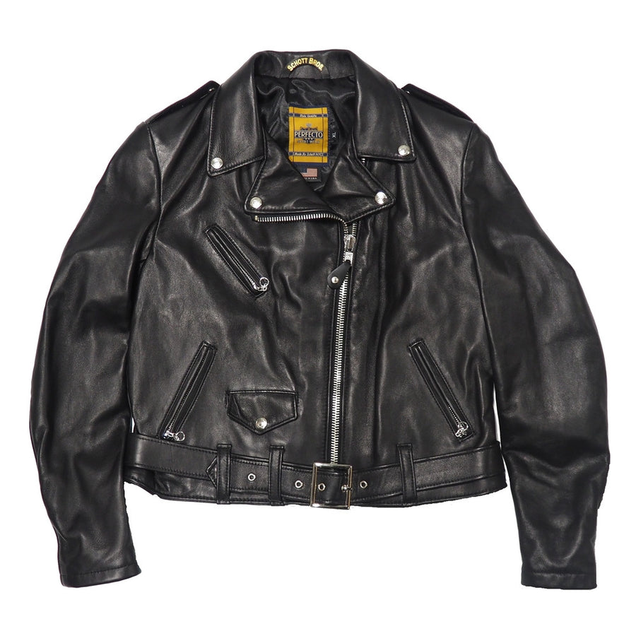 Schott 218W Women's One Star Perfecto - Black - M.W. Reynolds