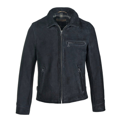 P673 Storm Heavyweight Oiled Nubuck Leather Jacket