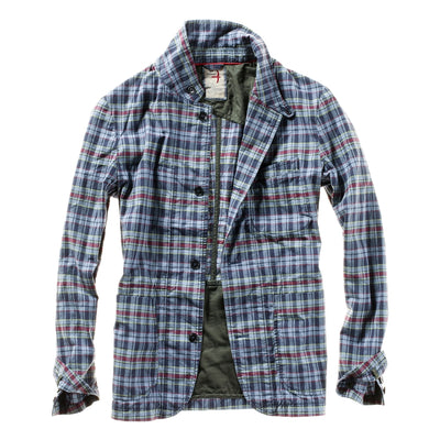 Rustic Madras Blazer