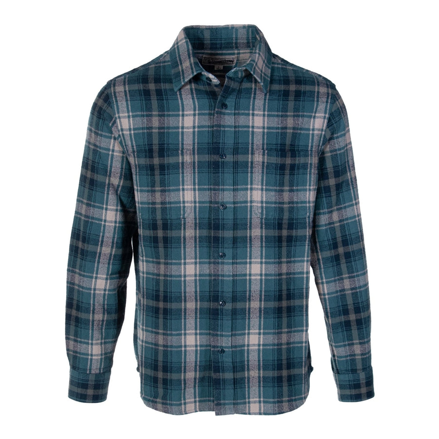 Plaid Cotton Flannel Shirt