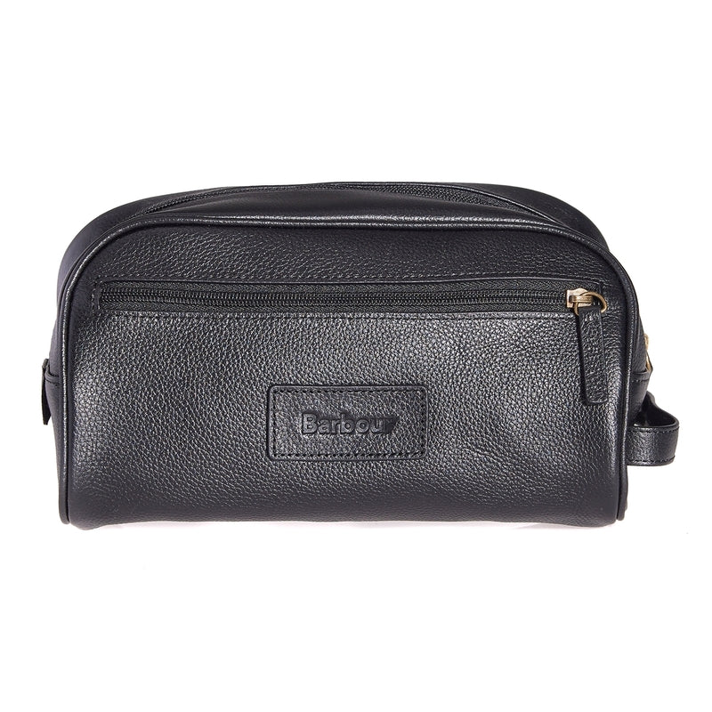 Barbour Leather Washbag - M.W. Reynolds