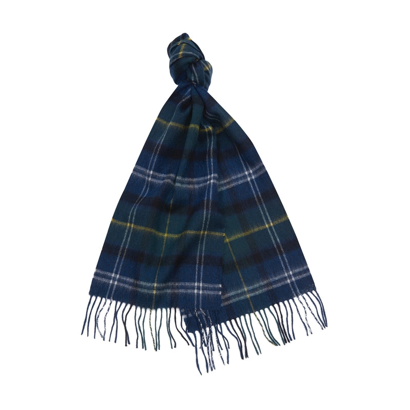 Merino and Cashmere Tartan Scarf