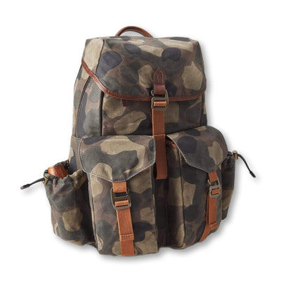 Waxed Canvas Classic Camo Daypack