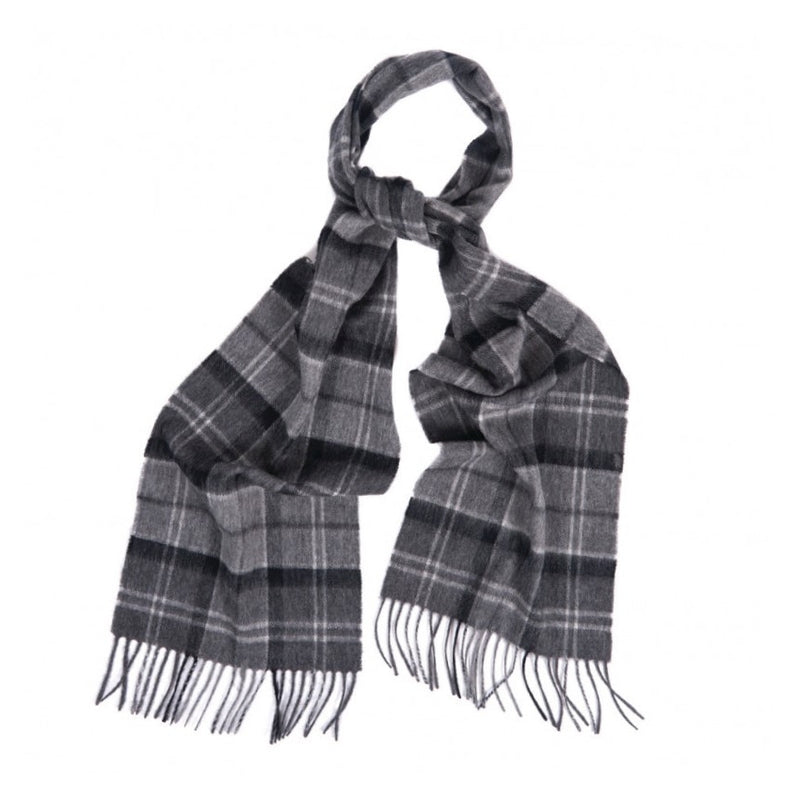 Barbour Merino and Cashmere Tartan Scarf - M.W. Reynolds